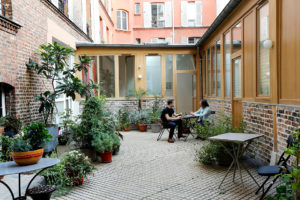 La cour intérieure